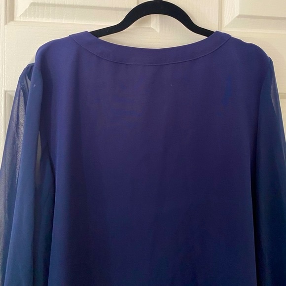 Floral Pattern Stripe Adornment Bottom Down Dress - Picture 13 of 17